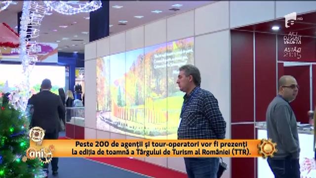 T&acirc;rgul de Turism al Rom&acirc;niei, 16-19 noiembrie, la Romexpo