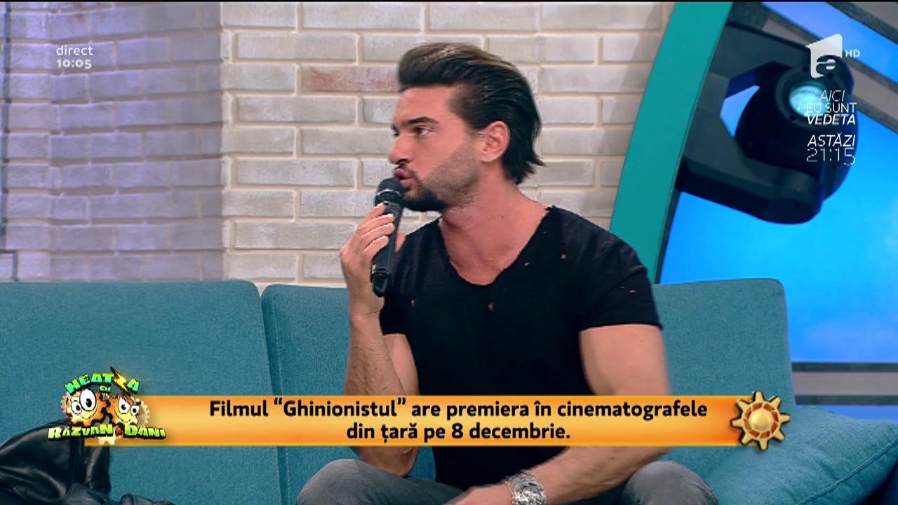 Dorian Popa a vorbit la Neatza despre rolul său din filmul "Ghinionistul", ce se anunță un succes