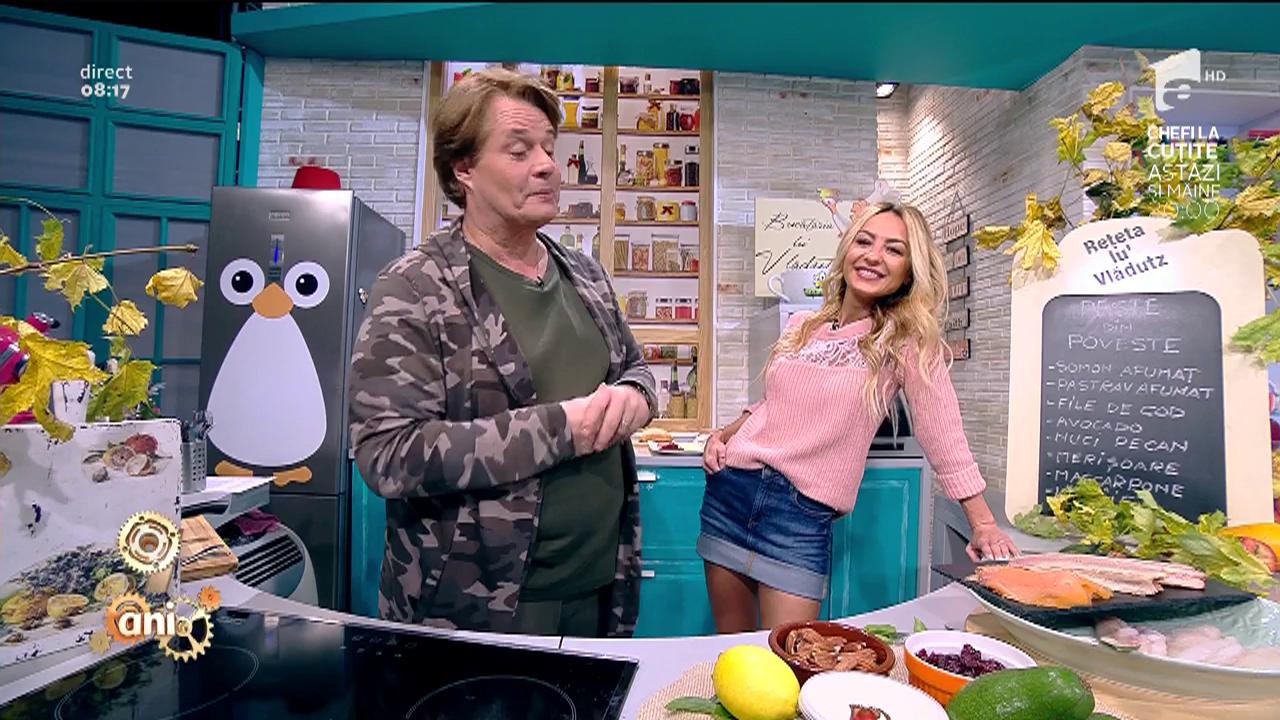 Răsfăţul zilei! Vlăduţ găteşte "Pește din poveste"