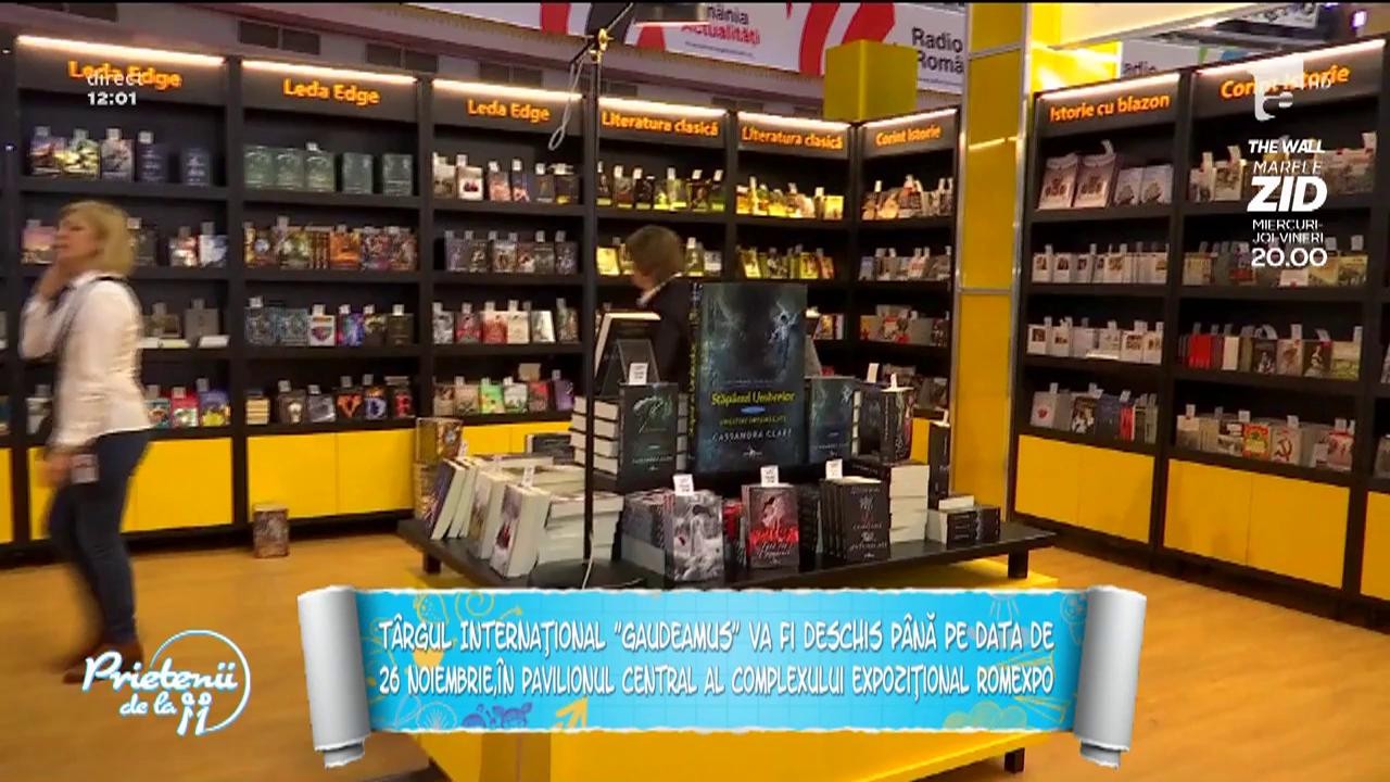 T&acirc;rgul Internaţional de carte "Gaudeamus" s-a deschis oficial la Romexpo