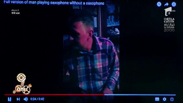Smiley News! Cel mai tare c&acirc;ntăreț la saxofon