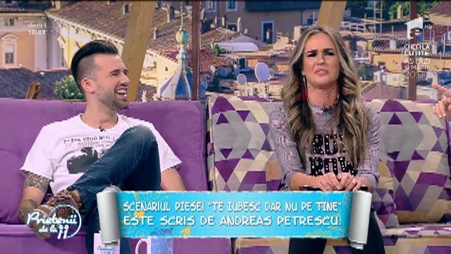 Andreas Petrescu, actor și scenarist, recomandare piesă de teatru, "Te iubesc, dar nu pe tine"