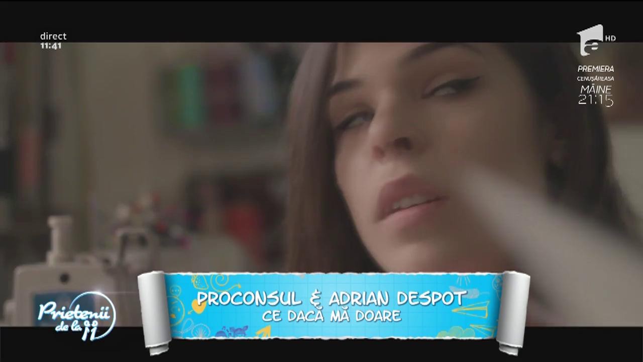 Proconsul și Adrian Despot - "Ce dacă mă doare"