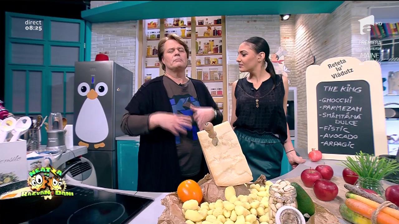 Vlăduţ găteşte o rețetă absolut delicioasă, "The King"