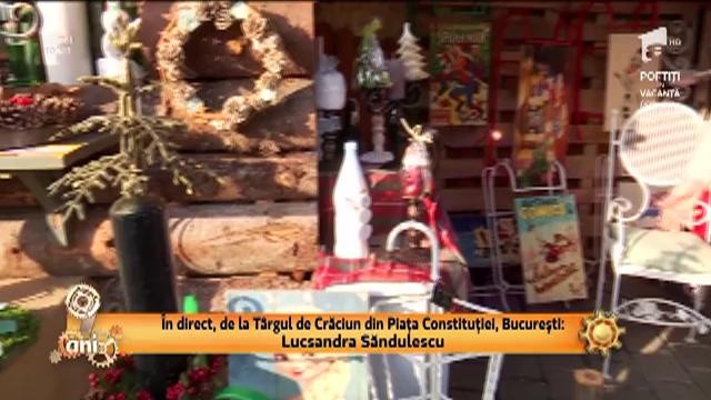 Bucureștenii sunt pregătiți de sărbătoare! S-a deschis T&acirc;rgul de Crăciun din Piața Constituției