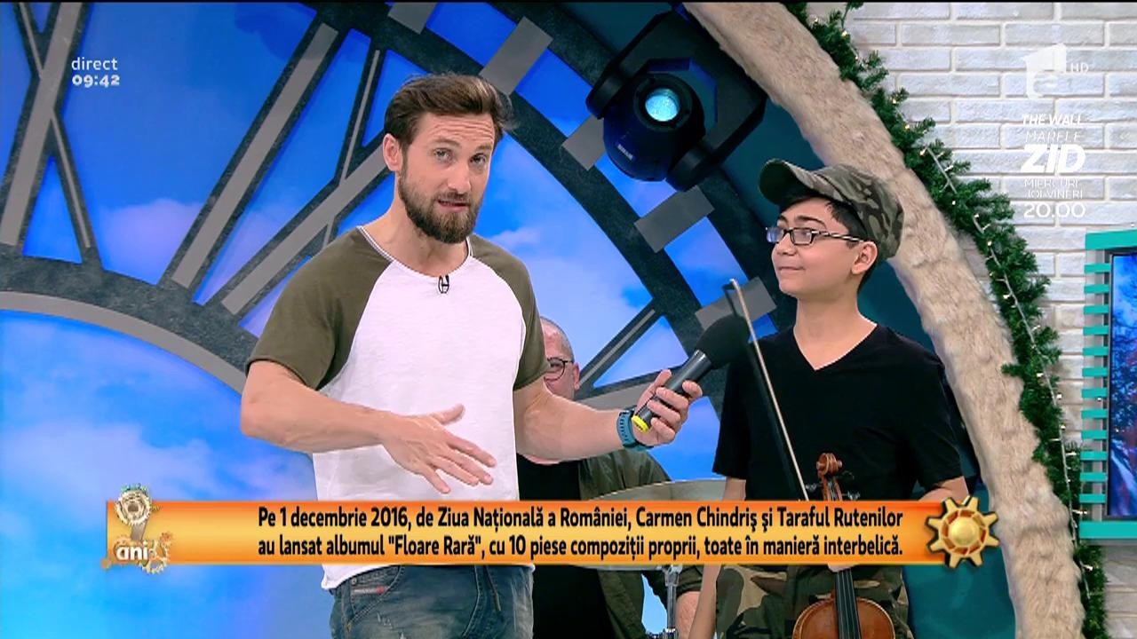 Carmen Chindriș și Taraful Rutenilor, show de zile mari &icirc;n platoul "Neatza"