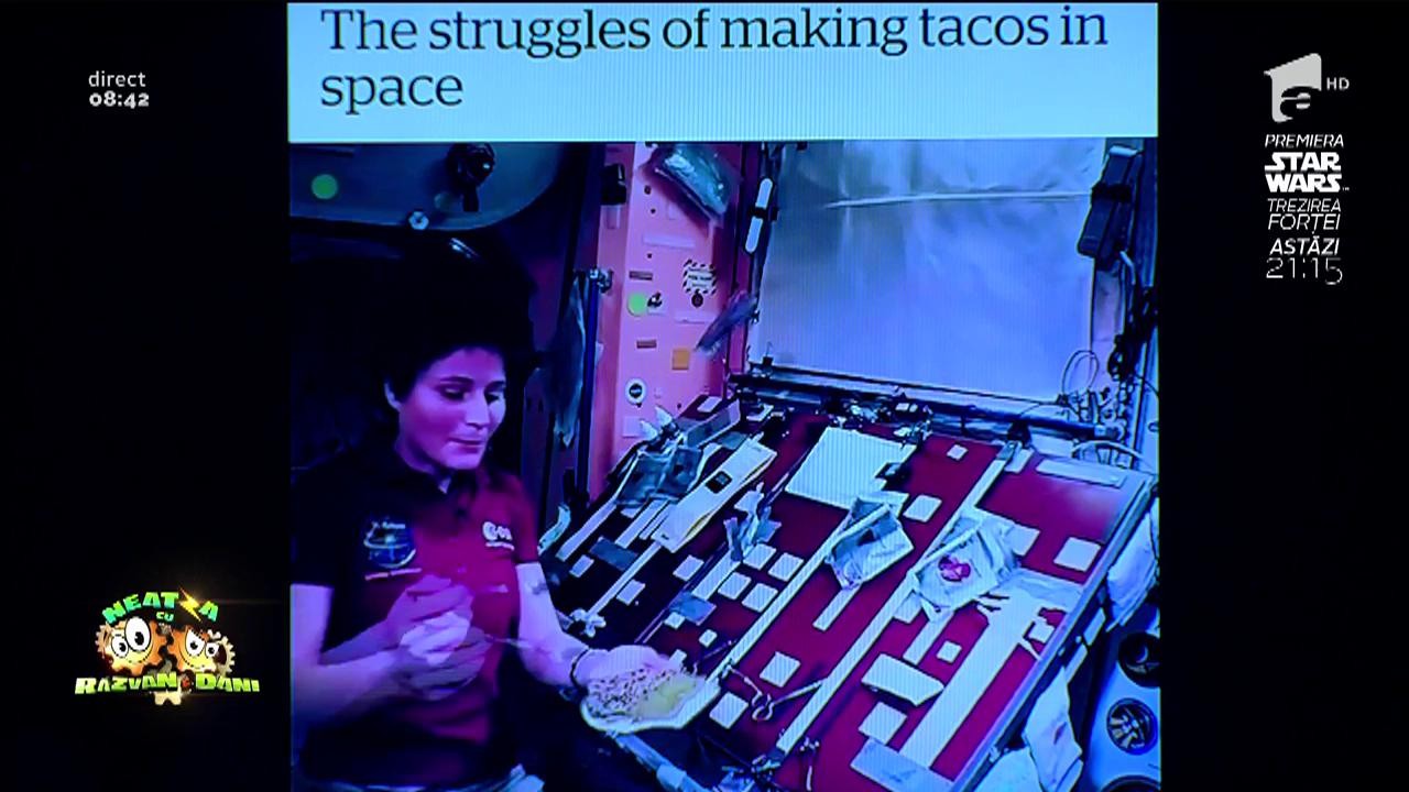 Smiley News! Tacos cu de toate, preparat &icirc;n spațiu!