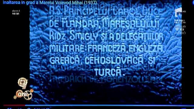 Scurtă lecție de istorie a monarhiei din Rom&acirc;nia.  &Icirc;nălțarea &icirc;n grad a Marelui Voievod Mihai la gradul de sublocotenent | VIDEO
