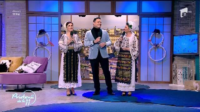Se simte magia la Antena 1! Raoul, Mariana Ionescu Căpitanescu și Steliana Sima au interpretat un colind emoționant la „Prietenii de la 11”