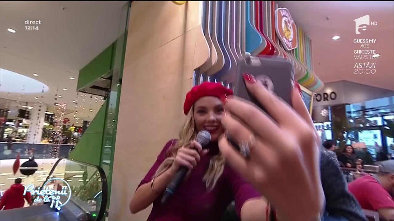 Goana după selfie-uri prin mall! Dorian Poapa, Diana Munteanu și Ramona au parte de provocarea vieții lor