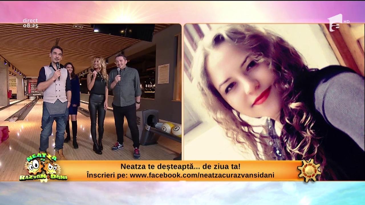 Neatza te... deşteaptă! Somnoroasa zilei a fost Andreea