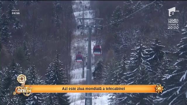 Ziua Mondială a Telecabinei. C&acirc;t costă o plimbare cu telegondolă de la Sinaia