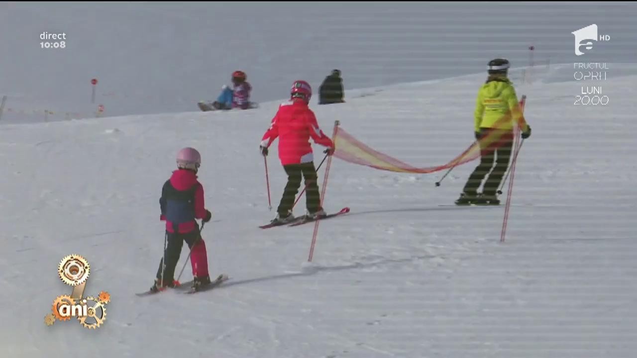 Ski, sportul preferat al copiilor. De c&acirc;te ședințe au nevoie cei mici pentru a deveni profesioniști