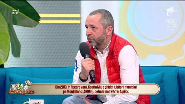 Costin Miu, ghid montan: "&Icirc;n general e &icirc;n siguranță la munte c&acirc;nd iese soarele, dar să fim atenți la avalanșă"