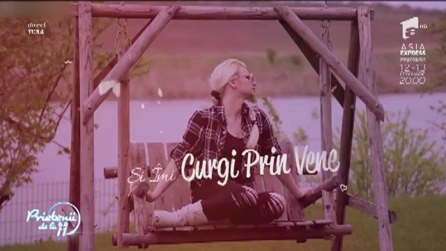 Radu S&icirc;rbu c&acirc;ntă melodia &rdquo;Dragoste-n furtună&rdquo;