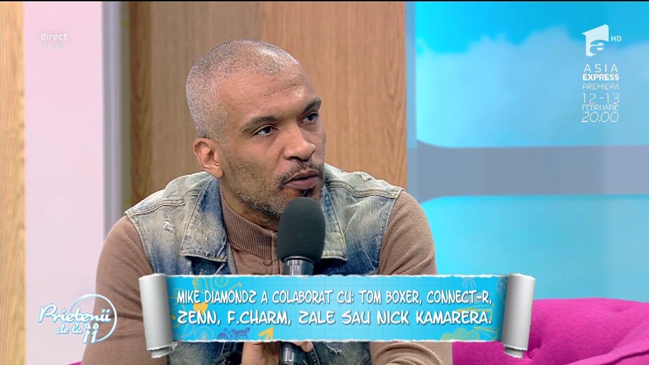 Mike Diamondz, tată de două fete: "La &icirc;nceput m-am speriat! Nu știam dacă o să mă descurc"