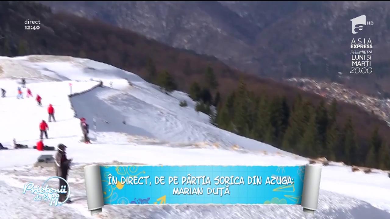 Sorica din Azuga, una dintre cele mai căutate p&acirc;rtii de schi