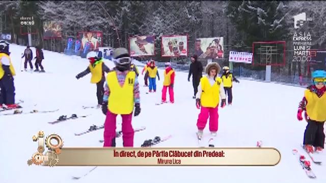 P&acirc;rtia din Predeal, perfectă de schi!