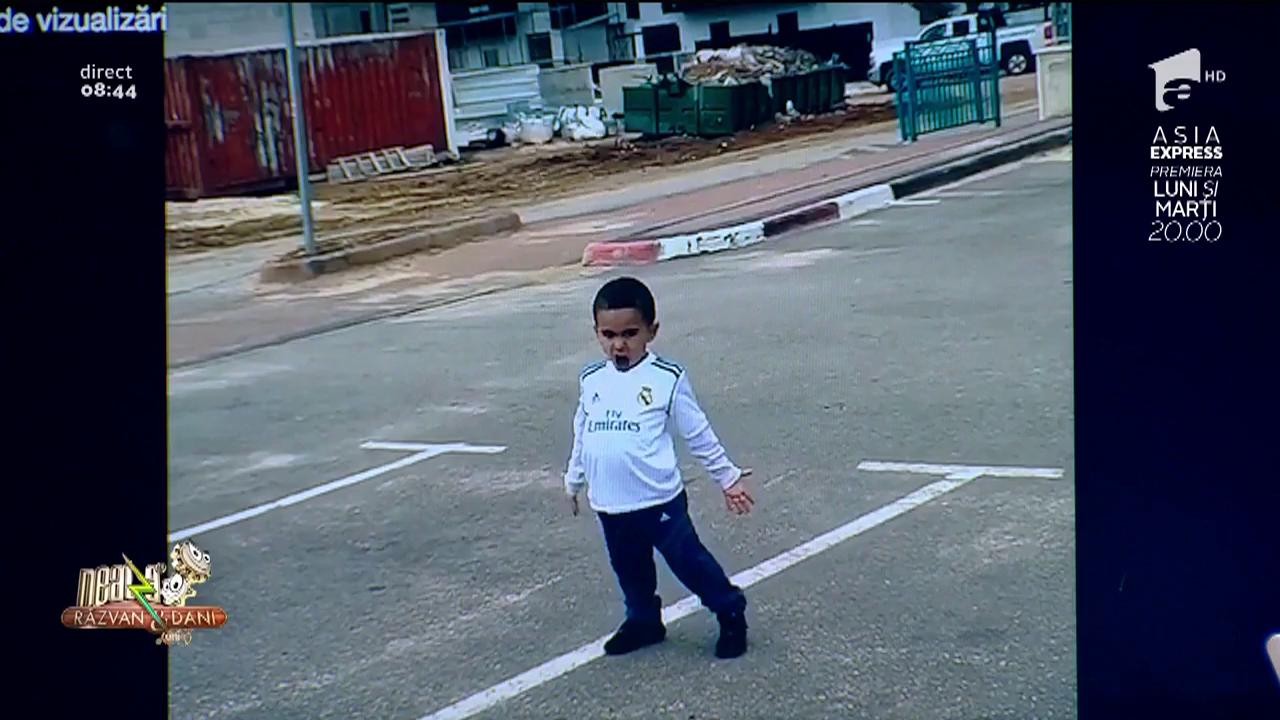 Smiley News! Mini Cristiano Ronaldo, dedicație specială pentru marele fotbalist
