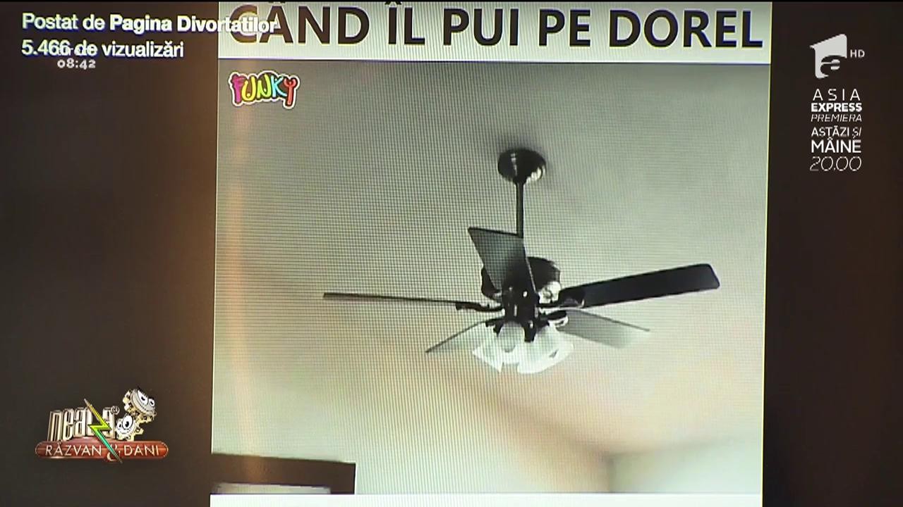 Smiley News. C&acirc;nd &icirc;l pui pe Dorel să &icirc;ți monteze un ventilator