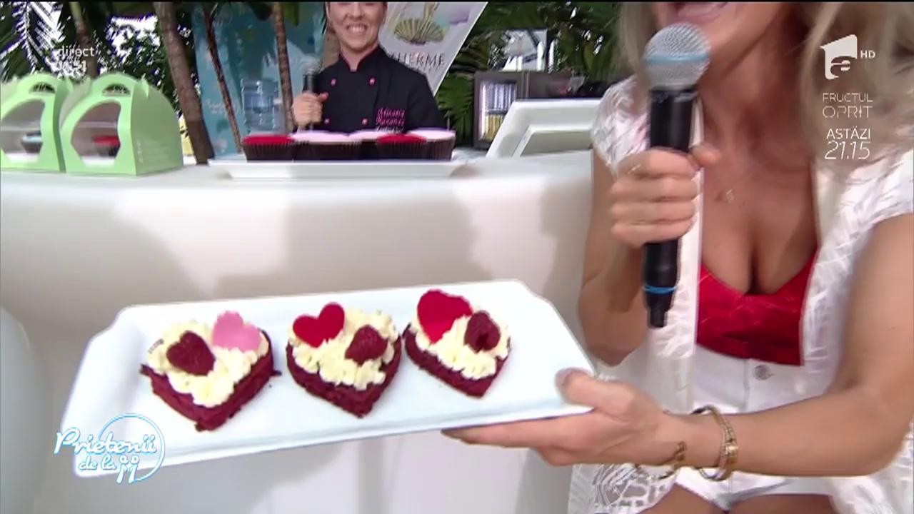 Pastry Chef Mihaela Ruxanda gătește "bufet dulce pentru &icirc;ndrăgostiți"