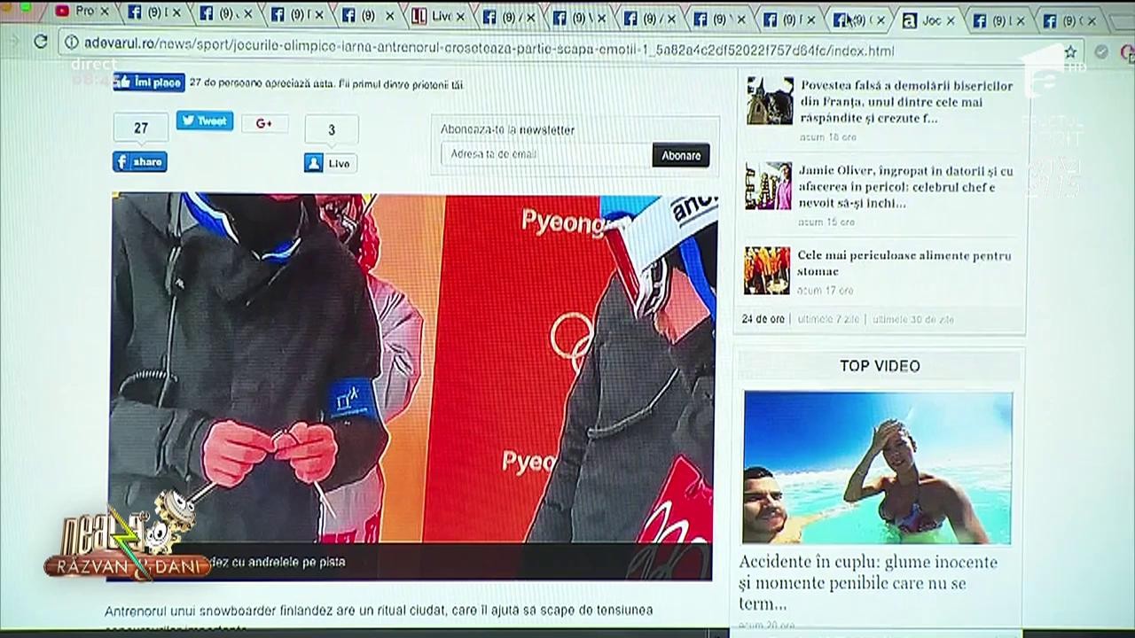 Smiley News. Antrenorul care croşetează pe p&acirc;rtie pentru a scăpa de emoţii