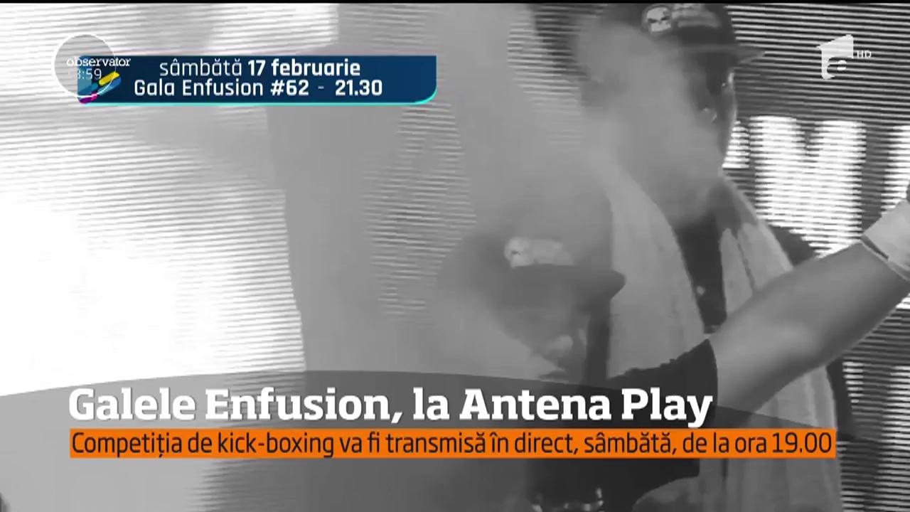 Antena Play aduce în România celebrele gale de kick-boxing Enfusion!