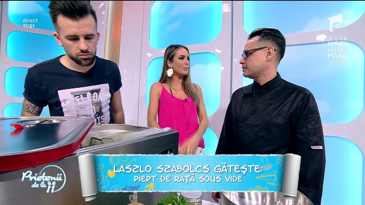 Laszlo Szabolcs gătește: "Piept de rață sous vide"