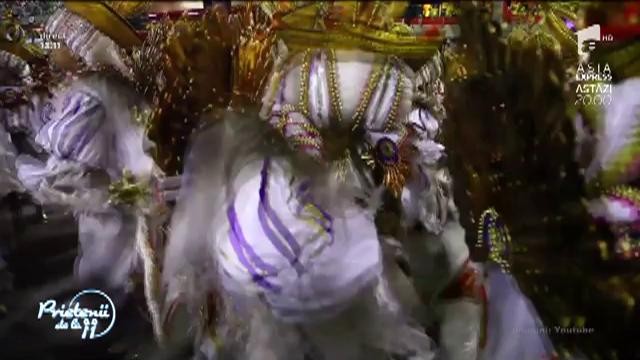 Carnavalul de la Rio a umplut capitala Braziliei de culoare și mulți turiști