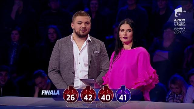 Bogdan și Daiana nu au reușit să își realizeze visul! Cei doi concurenți au fost învinși de provocările de la „Guess My Age-Ghicește vârsta”!