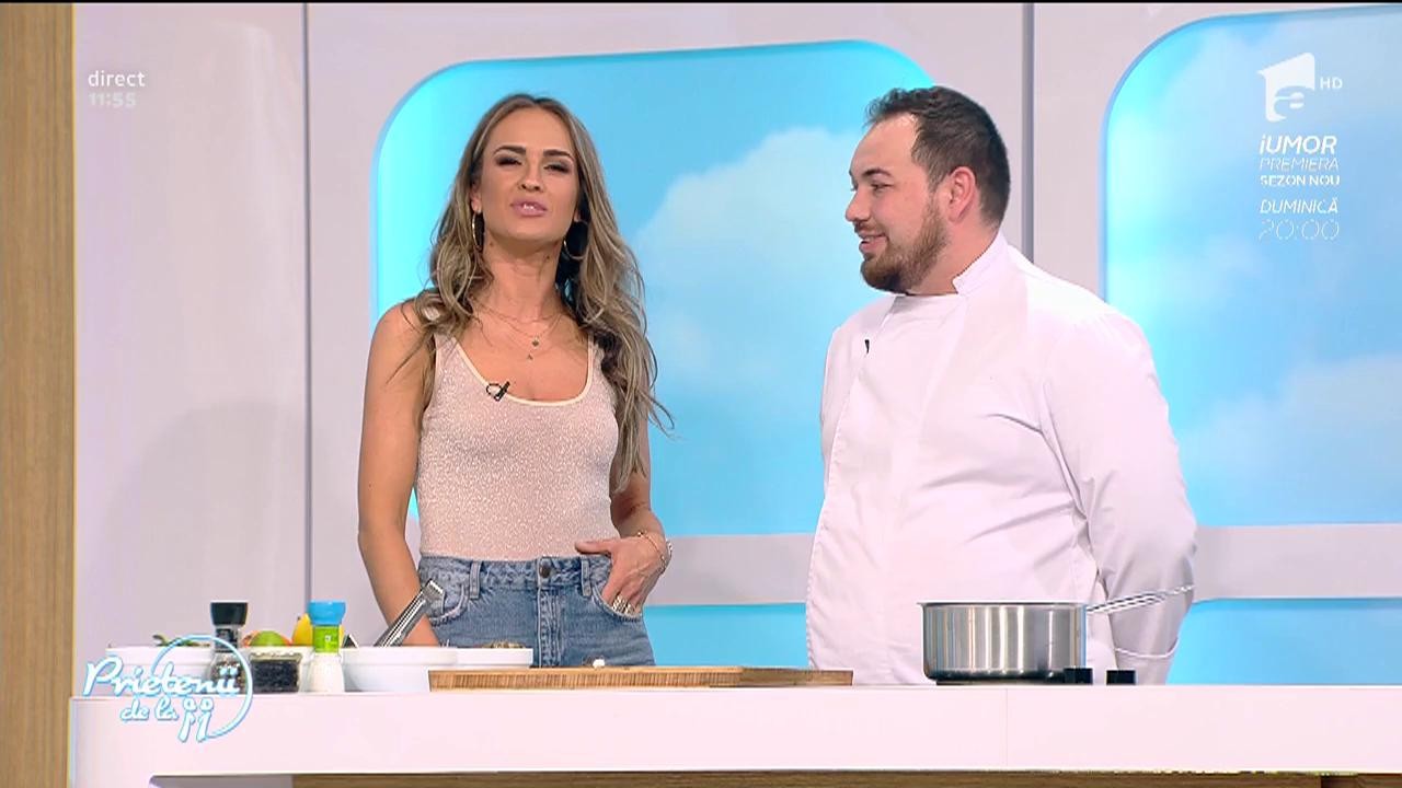 O m&acirc;ncare super delicioasă. Caracatiță cu piure de mazăre