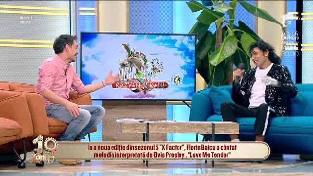 Florin Baicu, sosia lui Michael Jackson, la Neatza