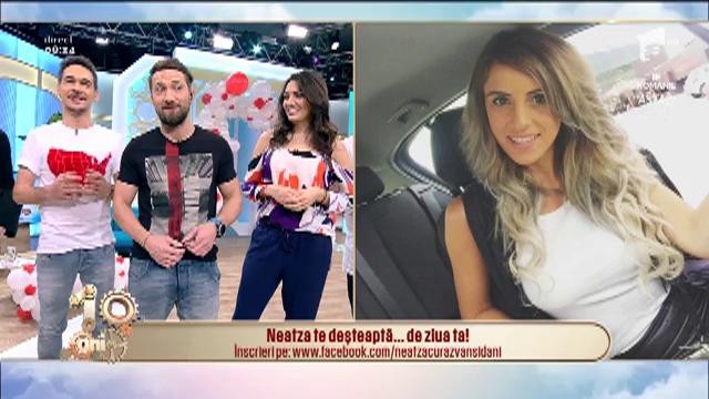 Neatza te deşteaptă... de ziua ta! La mulți ani, Bianca!
