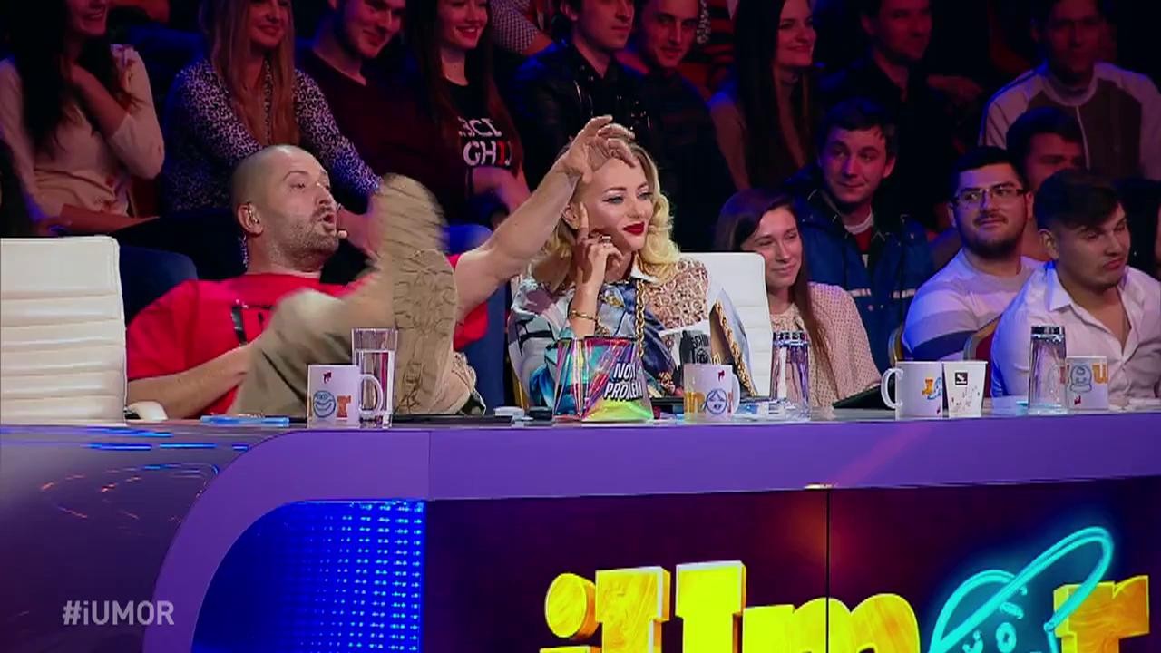 Mihai Bendeac, "tăvălit" &icirc;n faină de Antonina