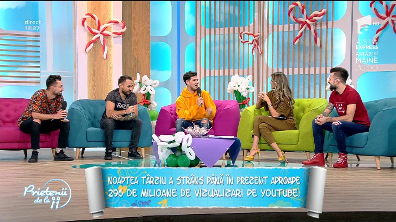 Proiectul "Noaptea T&acirc;rziu" a depășit un milion de abonați pe canalul oficial de Youtube