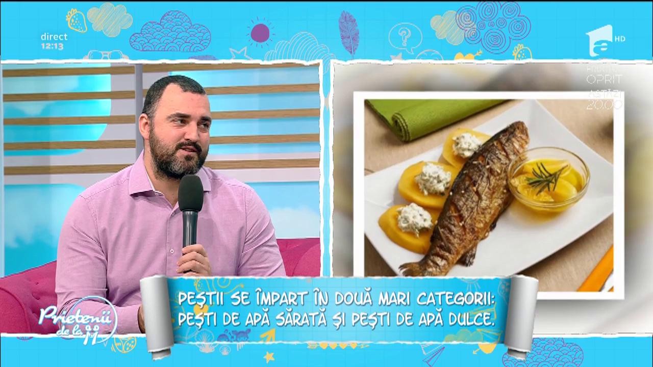 Nutriționiștul Cristian Mărgărit, despre peștii oceanici pescuiți &icirc;n ape curate