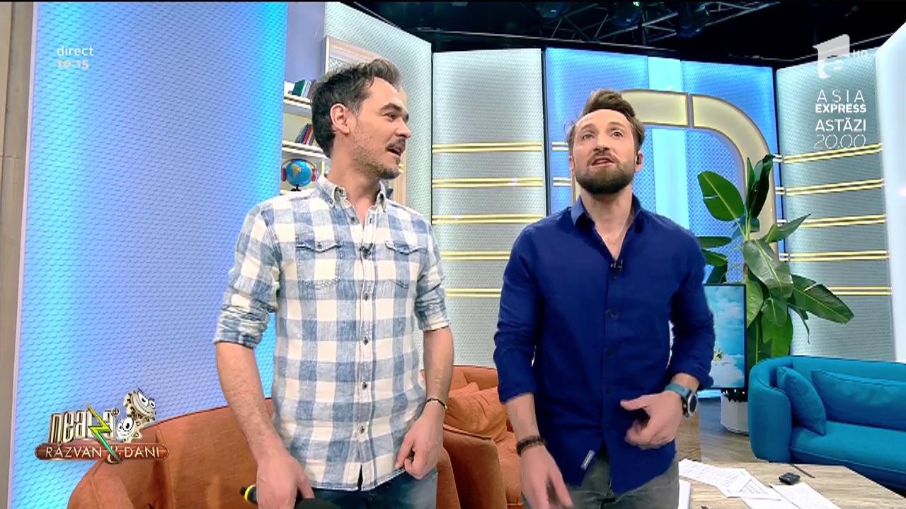 Dani și Răzvan, demonstrație de Jive &icirc;n platoul de la Neatza