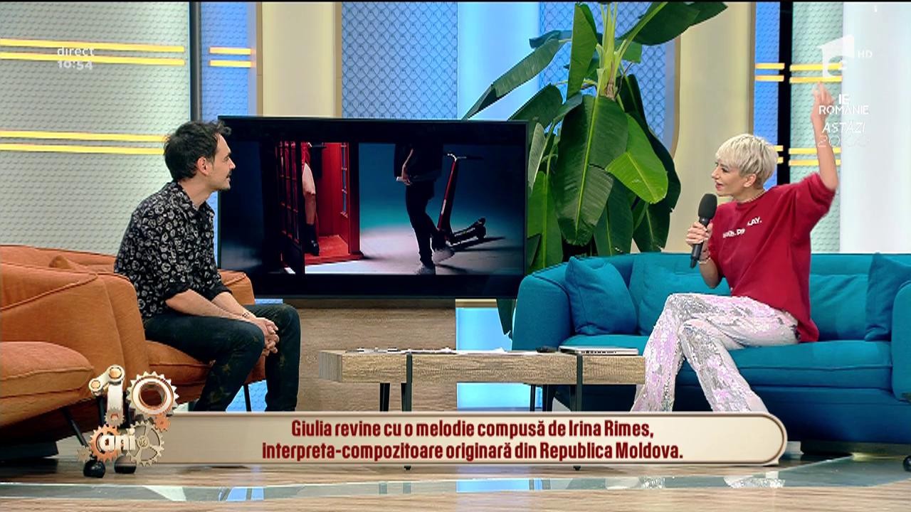 "&Icirc;mi dă fiori", cea mai nouă piesă a Giuliei Anghelescu, este compusă de Irina Rimes