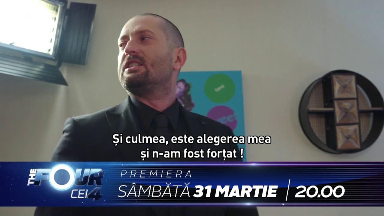 Cheloo se &icirc;mbracă la patru ace, &icirc;n show-ul The Four - Cei patru: "Acesta este un sicriu de p&acirc;nză"