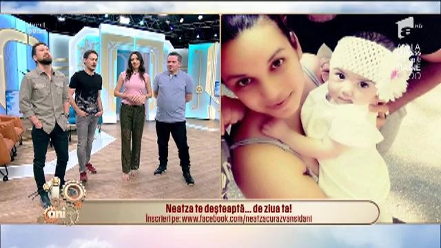 Neatza te deşteaptă... de ziua ta! La mulți ani, Iulia!