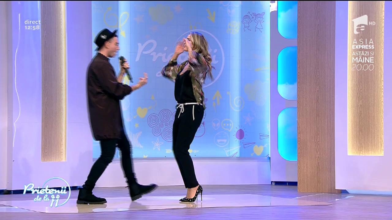 Faydee c&acirc;ntă, la "Prietenii de la 11", melodia "Crazy"