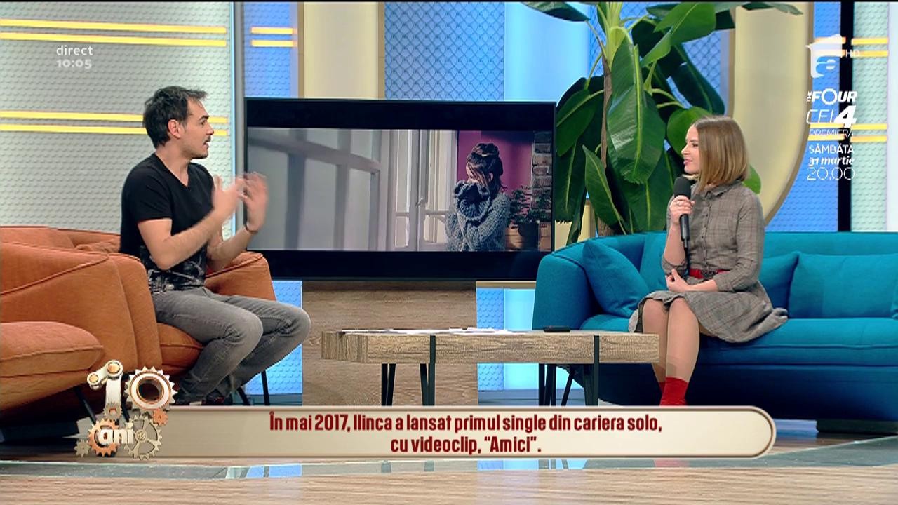 Ilinca c&acirc;ntă, la Neatza, melodia "Nu acum"