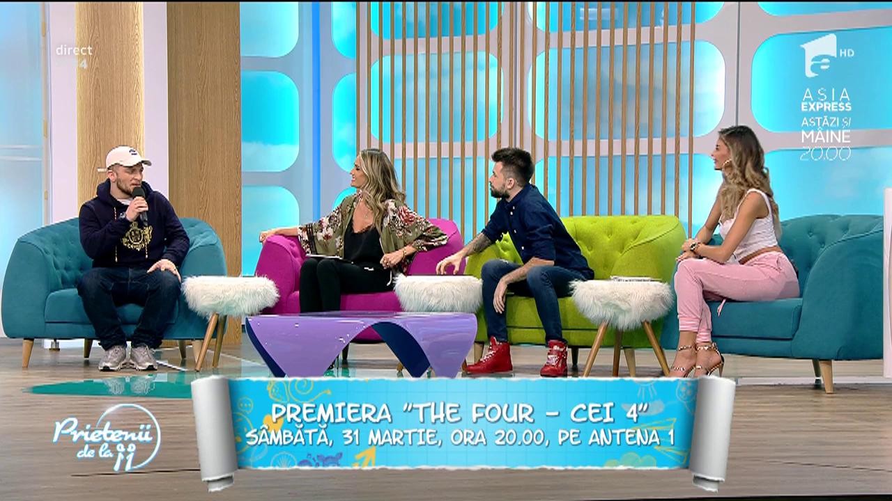 Mai sunt cinci zile până la Marea Premiera "The Four - Cei 4"! Macanache, despre show-ul care va debuta, sâmbătă, la Antena 1!