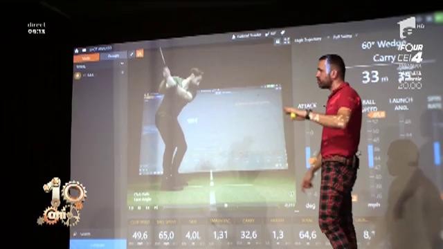 Primul simulator de golf din Rom&acirc;nia