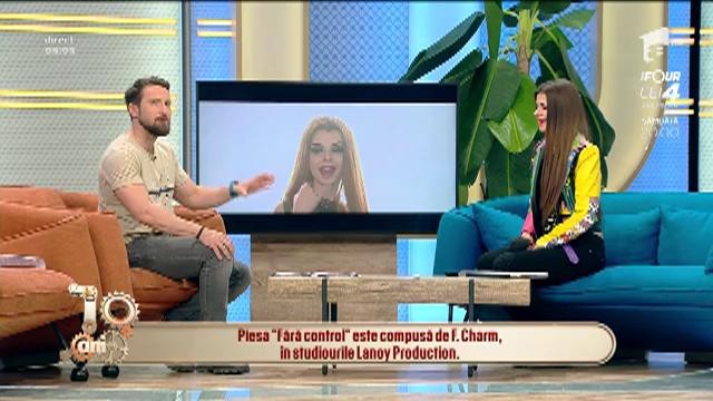 Mădălina Cernat c&acirc;nta, la Neatza, melodia "Fără control"