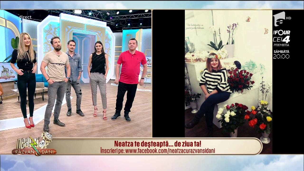 Neatza te deşteaptă... de ziua ta! La mulți ani, Oana!