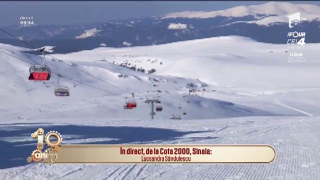 &Icirc;ncă de mai poate schia la Cota 2000, Sinaia!