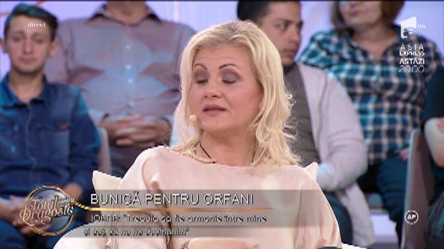 Totul pentru dragoste! Bunica Ioana a devenit voluntar într-un spital din București: "Orfanii simt căldura mea sufletească"