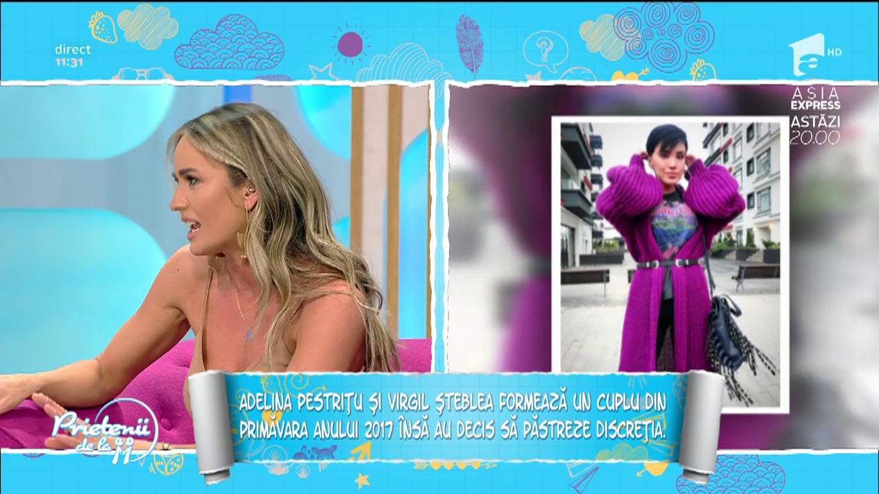 Adelina Pestrițu va fi mamă de fetiță: "Aș vrea să fie o femeie puternică, hotăr&acirc;tă"
