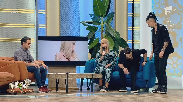 Anda Adam a venit la Neatza &icirc;mbrăcată &icirc;n pijama!: &rdquo;Mi-am luat și masca de dormit, &icirc;n caz că mă deranjează lumina&rdquo;